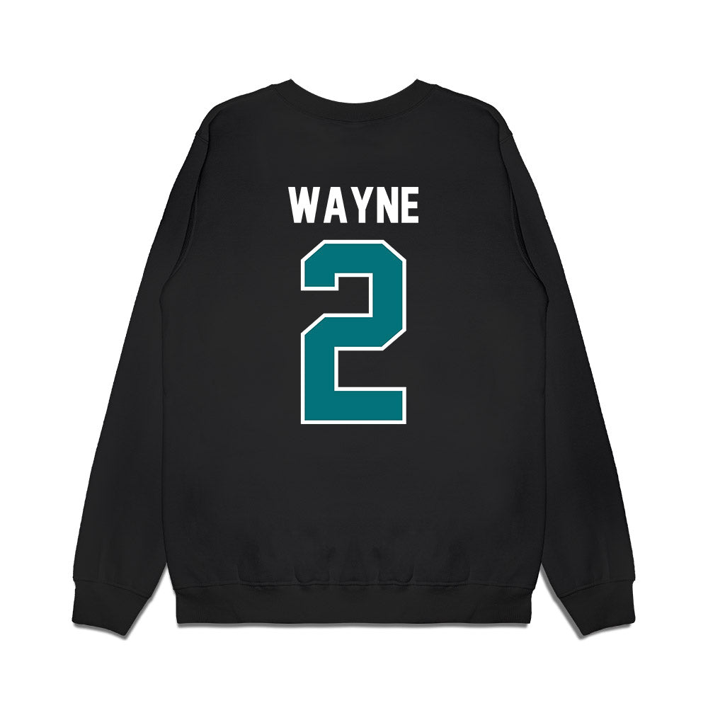 Coastal Carolina - NCAA Football : Jamarion Wayne - Vintage Helmet Premium Crewneck Sweatshirt-1