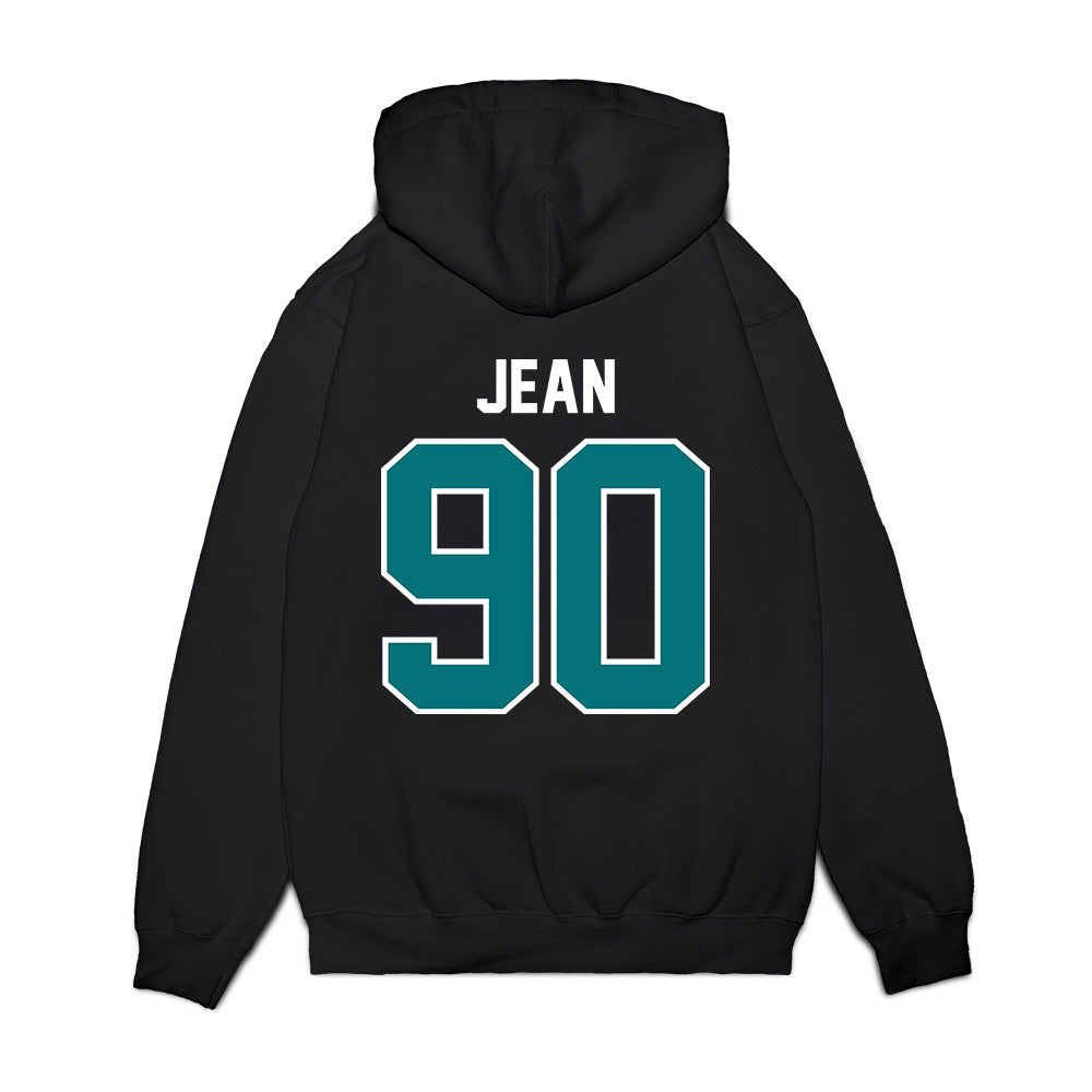 Coastal Carolina - NCAA Football : Reggie Jean - Vintage Helmet Premium Hooded Sweatshirt-1