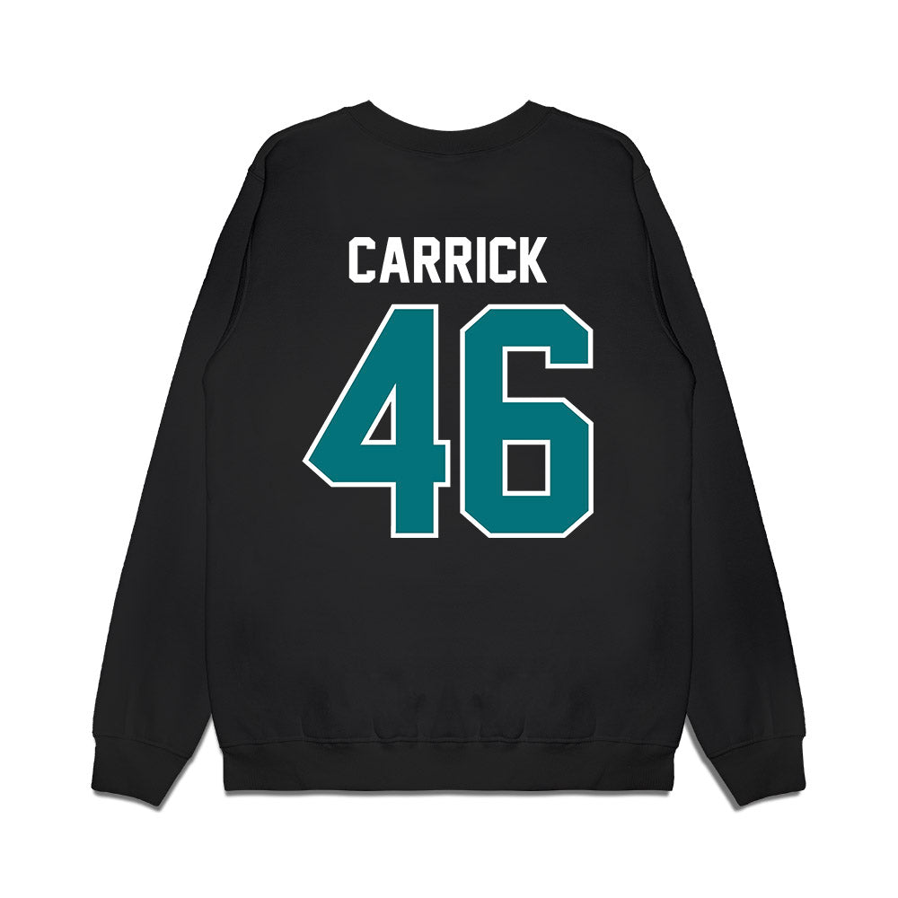 Coastal Carolina - NCAA Football : Gavin Carrick - Vintage Helmet Premium Crewneck Sweatshirt-1