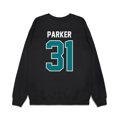Coastal Carolina - NCAA Football : Aiden Parker - Vintage Helmet Premium Crewneck Sweatshirt-1