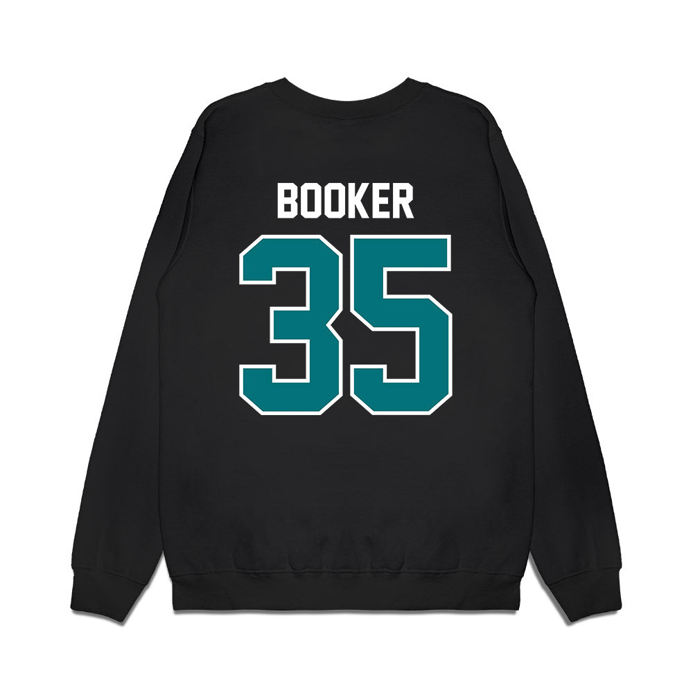 Coastal Carolina - NCAA Football : Xzavier Booker - Vintage Helmet Premium Crewneck Sweatshirt-1