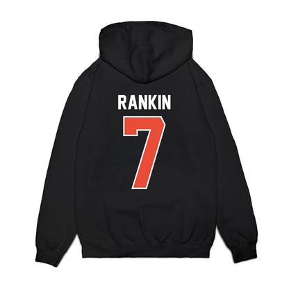 Illinois - NCAA Football : Nasir Rankin - Vintage Helmet Premium Hooded Sweatshirt-1