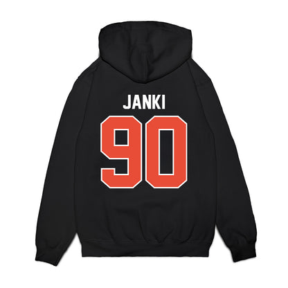 Illinois - NCAA Football : Carter Janki - Vintage Helmet Premium Hooded Sweatshirt-1