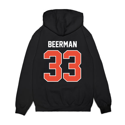 Illinois - NCAA Football : Grant Beerman - Vintage Helmet Premium Hooded Sweatshirt-1
