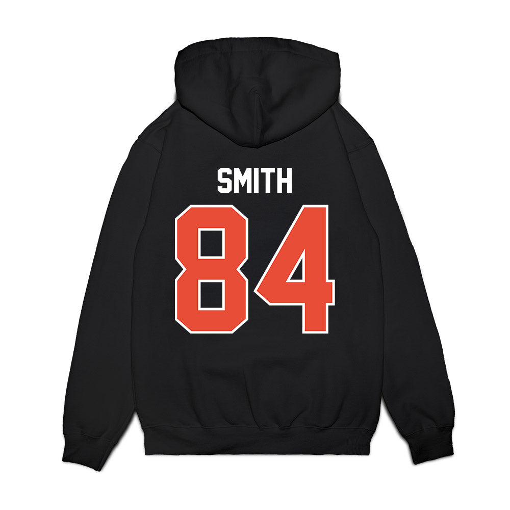 Illinois - NCAA Football : Grant Smith - Vintage Helmet Premium Hooded Sweatshirt-1