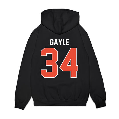 Illinois - NCAA Football : Erik Gayle - Vintage Helmet Premium Hooded Sweatshirt-1