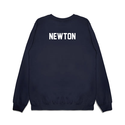 Illinois - NCAA Football : Jershaun Newton - Vintage Helmet Premium Crewneck Sweatshirt-1