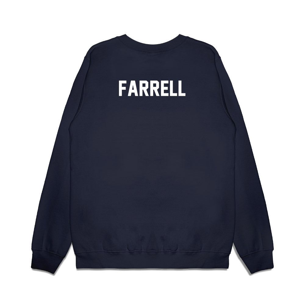 Illinois - NCAA Football : Logan Farrell - Vintage Helmet Premium Crewneck Sweatshirt-1
