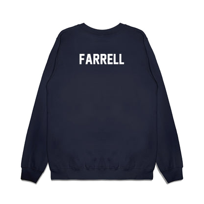 Illinois - NCAA Football : Logan Farrell - Vintage Helmet Premium Crewneck Sweatshirt-1