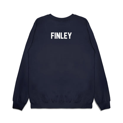 Illinois - NCAA Football : James Finley - Vintage Helmet Premium Crewneck Sweatshirt-1