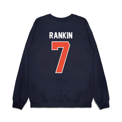 Illinois - NCAA Football : Nasir Rankin - Vintage Helmet Premium Crewneck Sweatshirt-1