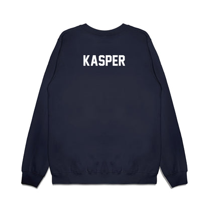 Illinois - NCAA Football : Eddie Kasper - Vintage Helmet Premium Crewneck Sweatshirt-1