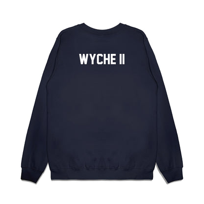 Illinois - NCAA Football : Cedric Wyche II - Vintage Helmet Premium Crewneck Sweatshirt-1