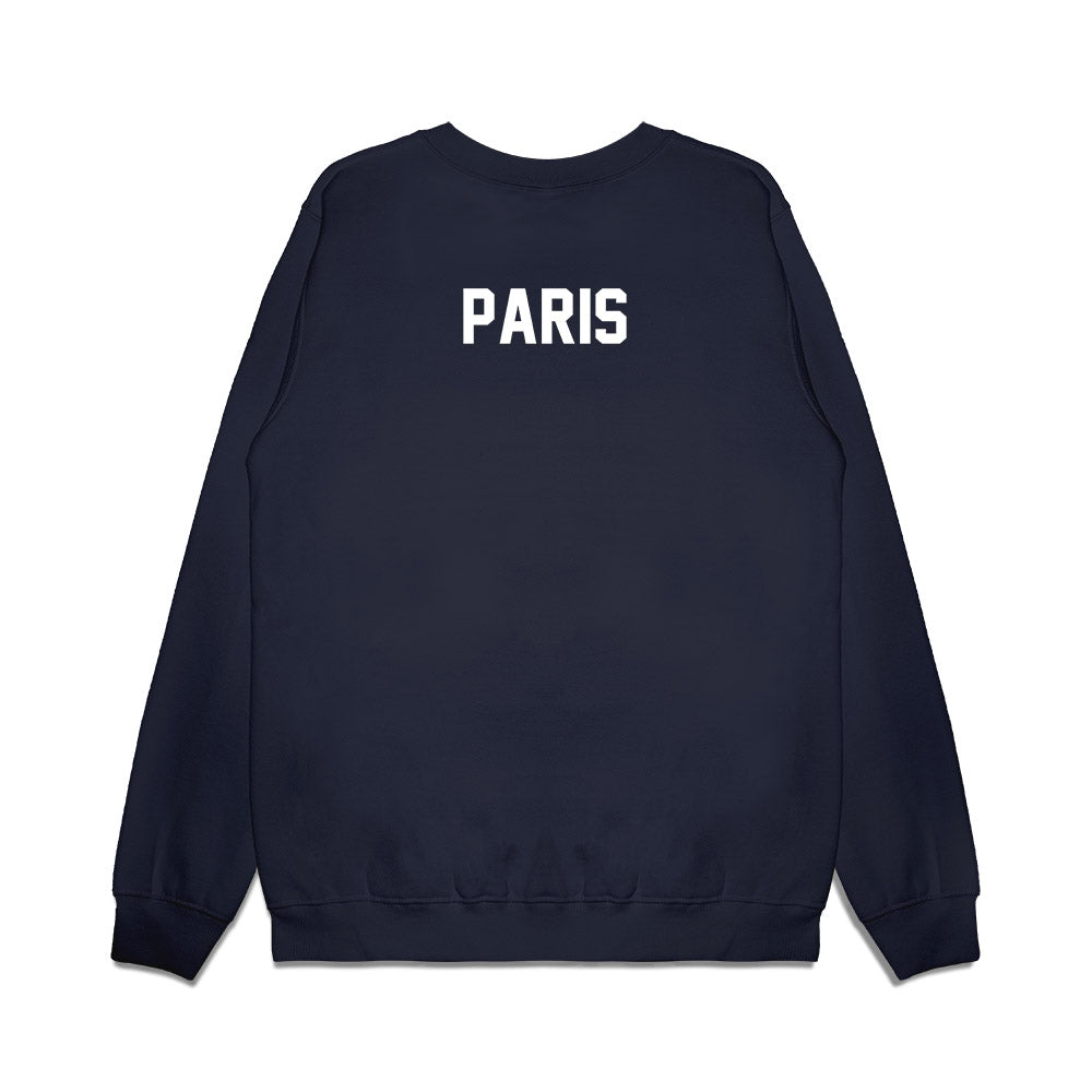 Illinois - NCAA Football : Jack Paris - Vintage Helmet Premium Crewneck Sweatshirt-1