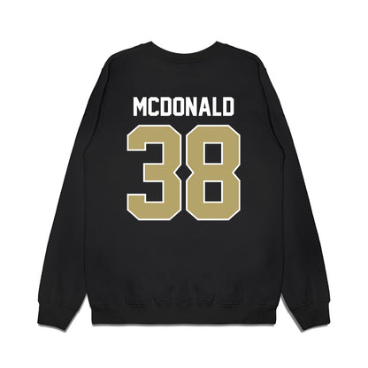 Central Florida - NCAA Football : Jayden McDonald - Vintage Helmet Premium Crewneck Sweatshirt-1