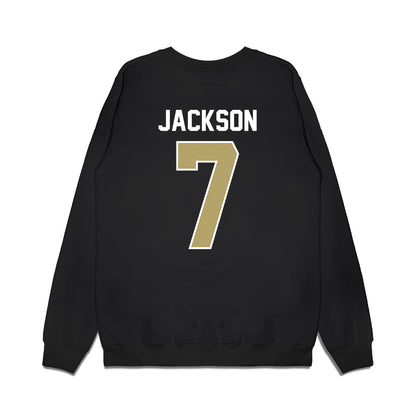 Central Florida - NCAA Football : Antione Jackson - Vintage Helmet Premium Crewneck Sweatshirt-1