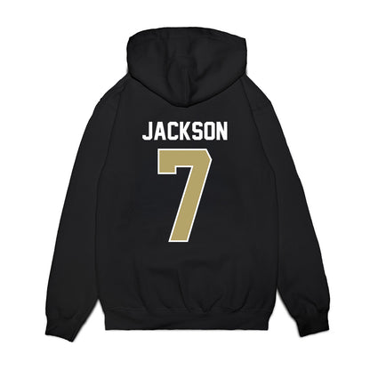 Central Florida - NCAA Football : Antione Jackson - Vintage Helmet Premium Hooded Sweatshirt-1