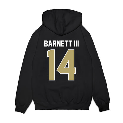 Central Florida - NCAA Football : Alonza Barnett III - Vintage Helmet Premium Hooded Sweatshirt-1