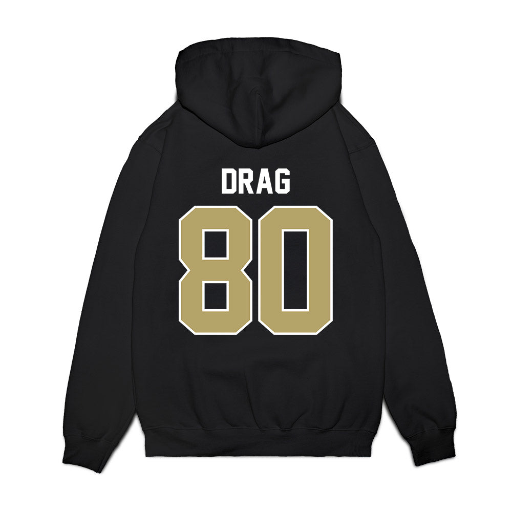 Central Florida - NCAA Football : Max Drag - Vintage Helmet Premium Hooded Sweatshirt-1