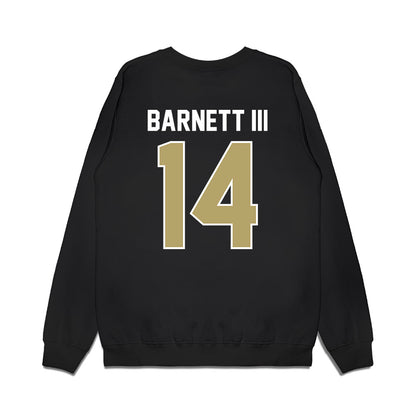 Central Florida - NCAA Football : Alonza Barnett III - Vintage Helmet Premium Crewneck Sweatshirt-1