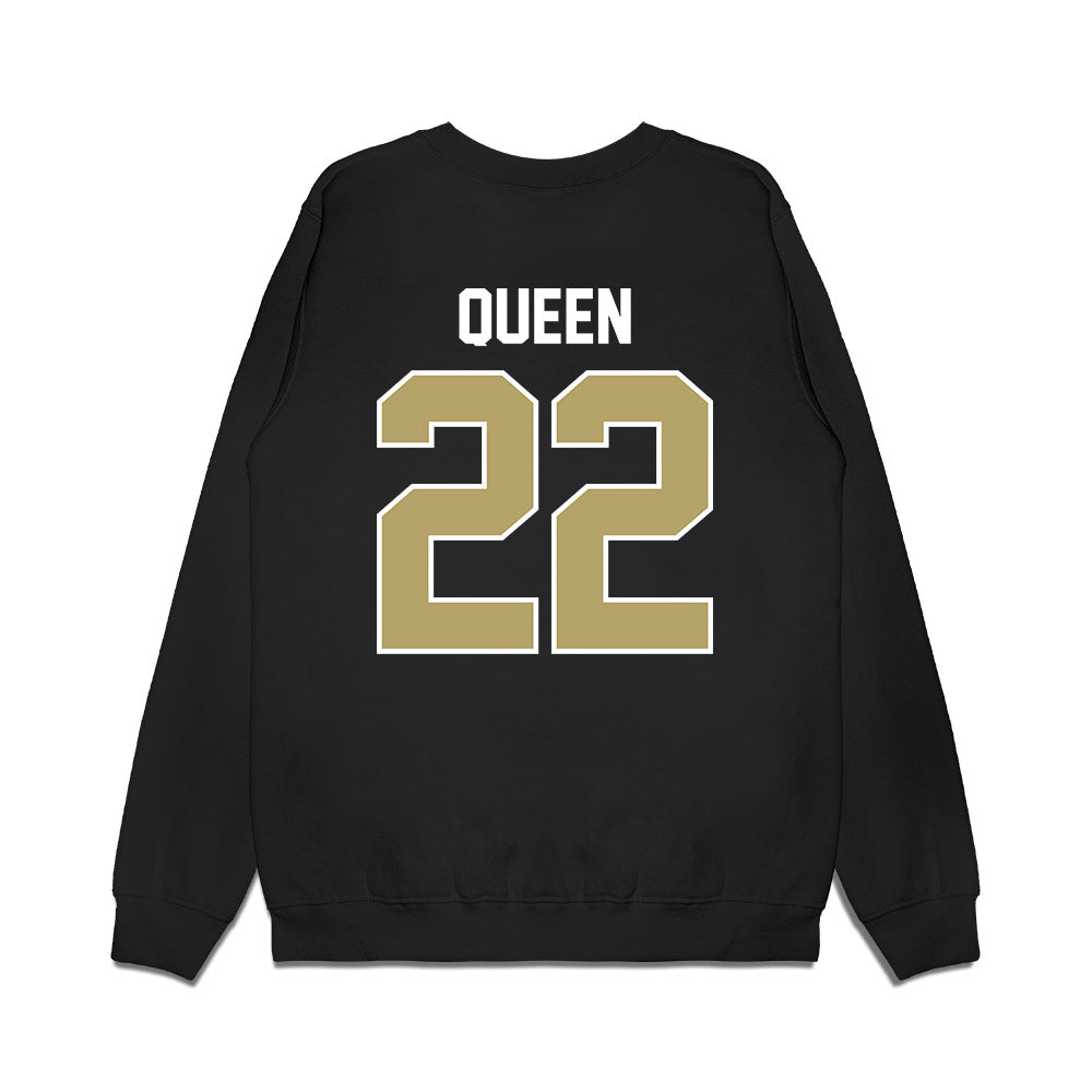 Central Florida - NCAA Football : Amarion Queen - Vintage Helmet Premium Crewneck Sweatshirt-1
