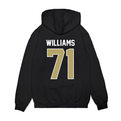 Central Florida - NCAA Football : Amahn Williams - Vintage Helmet Premium Hooded Sweatshirt-1