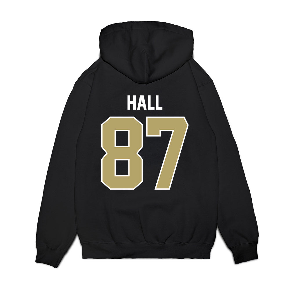 Central Florida - NCAA Football : Brooks Hall - Vintage Helmet Premium Hooded Sweatshirt-1
