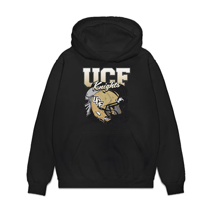 Central Florida - NCAA Football : Dylan Wade - Vintage Helmet Premium Hooded Sweatshirt-0