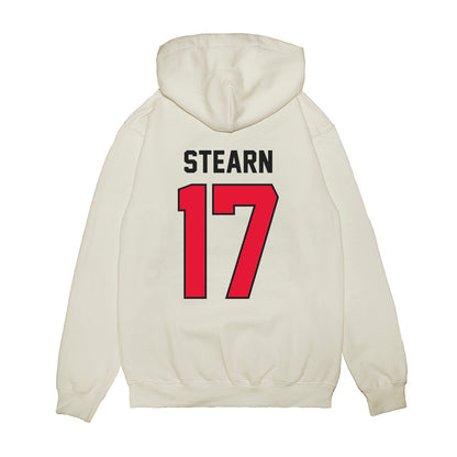 Rutgers - NCAA Football : Xavier Stearn - Vintage Helmet Premium Hooded Sweatshirt-1