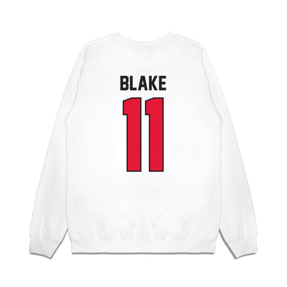 Rutgers - NCAA Football : Logan Blake - Vintage Helmet Premium Crewneck Sweatshirt-1