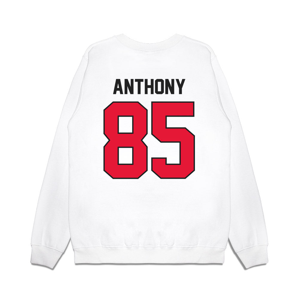 Rutgers - NCAA Football : Kam Anthony - Vintage Helmet Premium Crewneck Sweatshirt-1