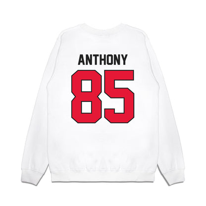 Rutgers - NCAA Football : Kam Anthony - Vintage Helmet Premium Crewneck Sweatshirt-1