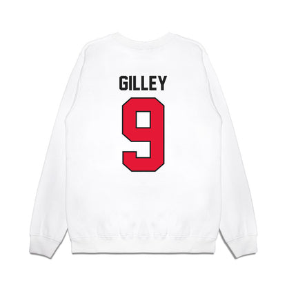 Rutgers - NCAA Football : Dahkari Gilley - Vintage Helmet Premium Crewneck Sweatshirt-1
