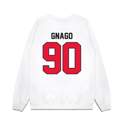 Rutgers - NCAA Football : Farell Gnago - Vintage Helmet Premium Crewneck Sweatshirt-1