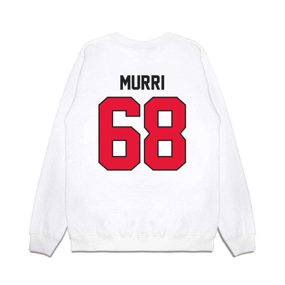 Rutgers - NCAA Football : Matthew Murri - Vintage Helmet Premium Crewneck Sweatshirt-1