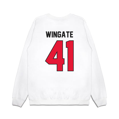 Rutgers - NCAA Football : Riley Wingate - Vintage Helmet Premium Crewneck Sweatshirt-1