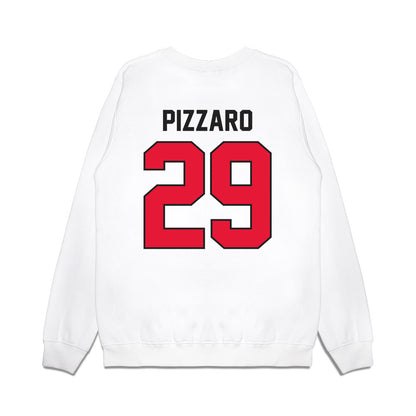 Rutgers - NCAA Football : Dane Pizzaro - Vintage Helmet Premium Crewneck Sweatshirt-1