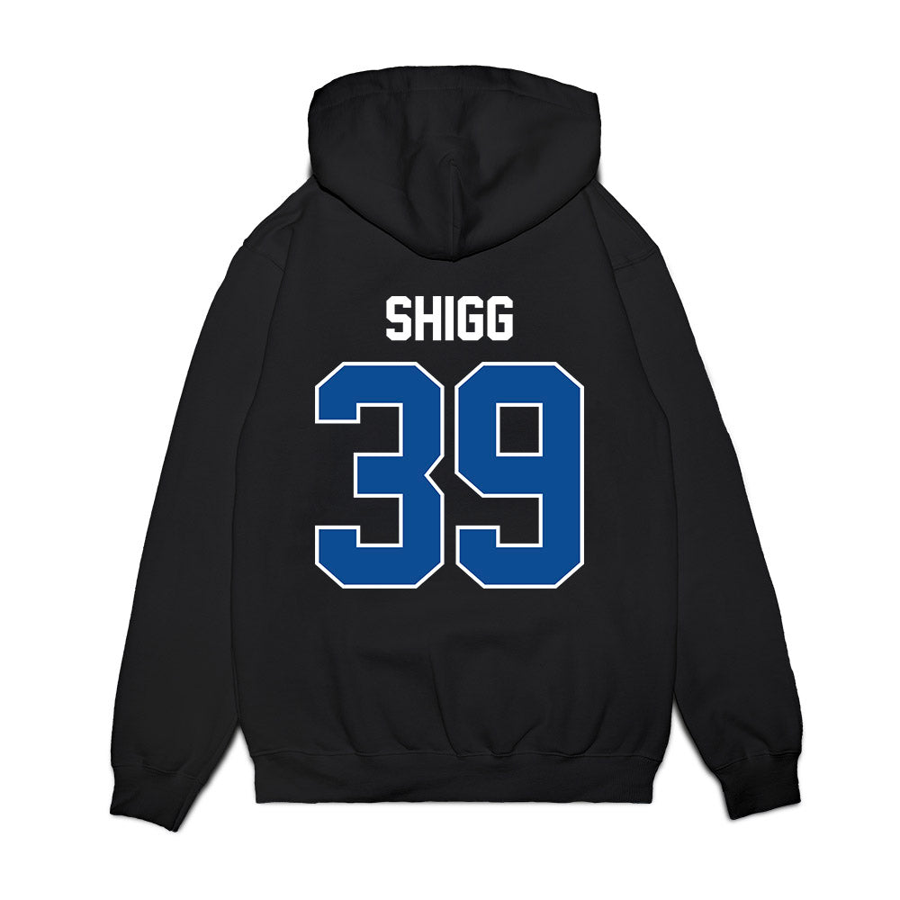 BYU - NCAA Football : Seth Shigg - Vintage Helmet Premium Hooded Sweatshirt-1