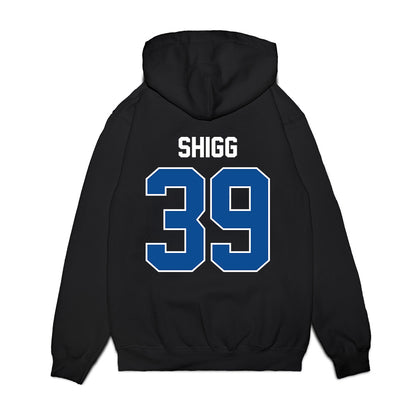 BYU - NCAA Football : Seth Shigg - Vintage Helmet Premium Hooded Sweatshirt-1