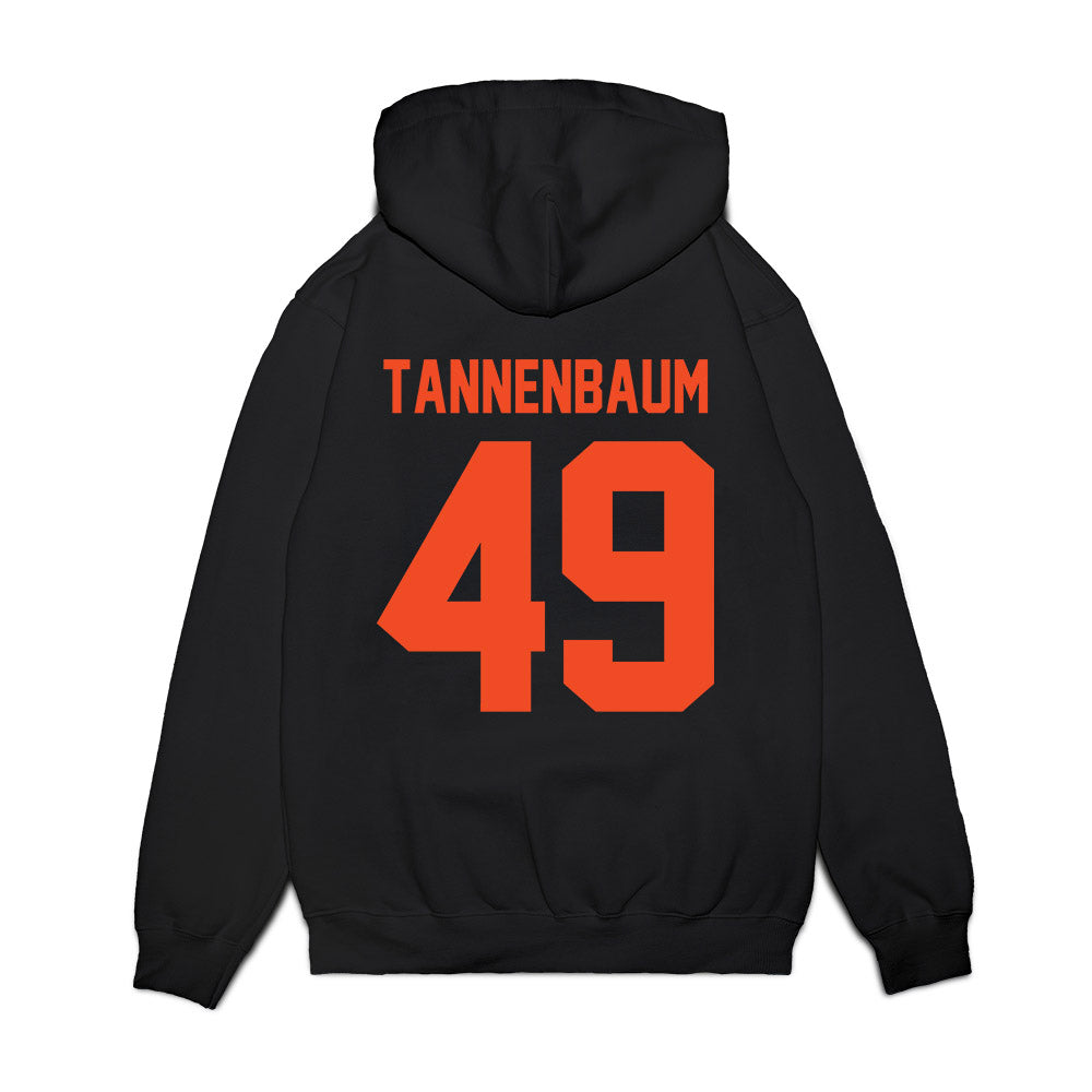 Virginia - NCAA Football : Jacob Tannenbaum - Vintage Helmet Premium Hooded Sweatshirt-1