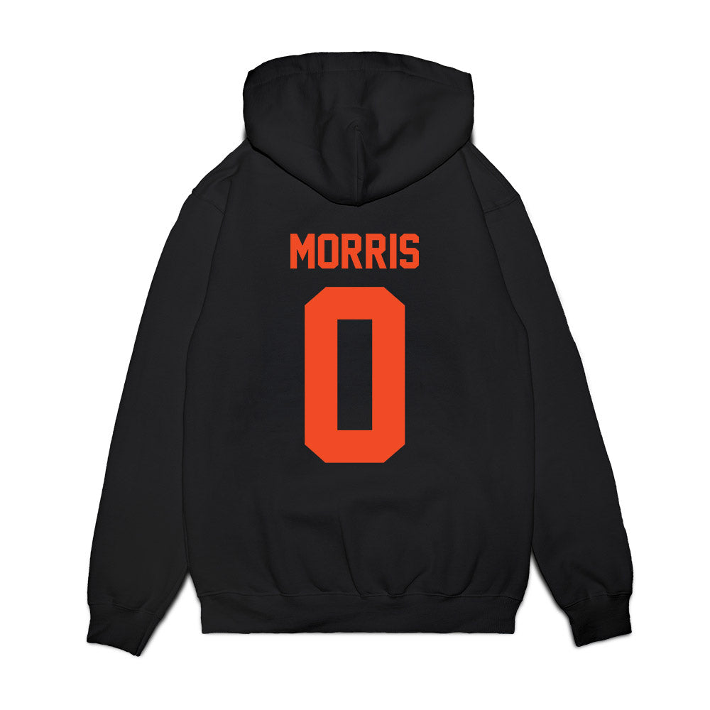 Virginia - NCAA Football : Ja'Maric Morris - Vintage Helmet Premium Hooded Sweatshirt-1