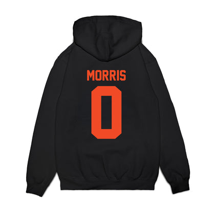 Virginia - NCAA Football : Ja'Maric Morris - Vintage Helmet Premium Hooded Sweatshirt-1