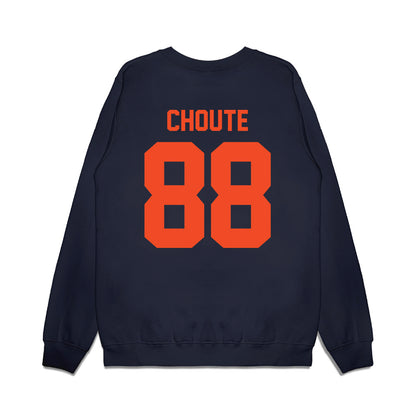 Virginia - NCAA Football : Kervins Choute - Vintage Helmet Premium Crewneck Sweatshirt-1
