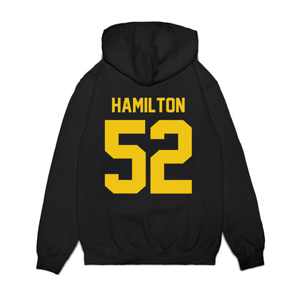 Michigan - NCAA Football : Ace Hamilton - Vintage Helmet Premium Hooded Sweatshirt-1