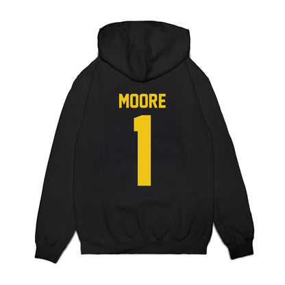 Michigan - NCAA Football : Rod Moore - Vintage Helmet Premium Hooded Sweatshirt-1