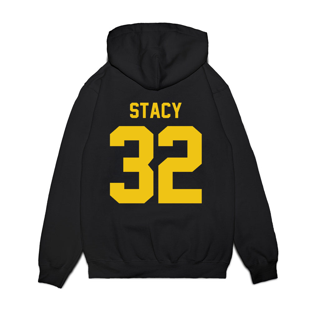 Michigan - NCAA Football : Gary Stacy - Vintage Helmet Premium Hooded Sweatshirt-1