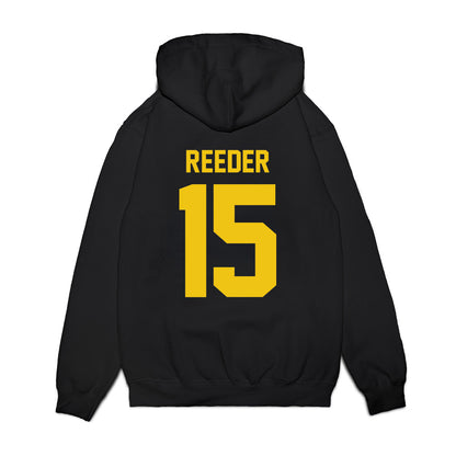Michigan - NCAA Football : Aden Reeder - Vintage Helmet Premium Hooded Sweatshirt-1