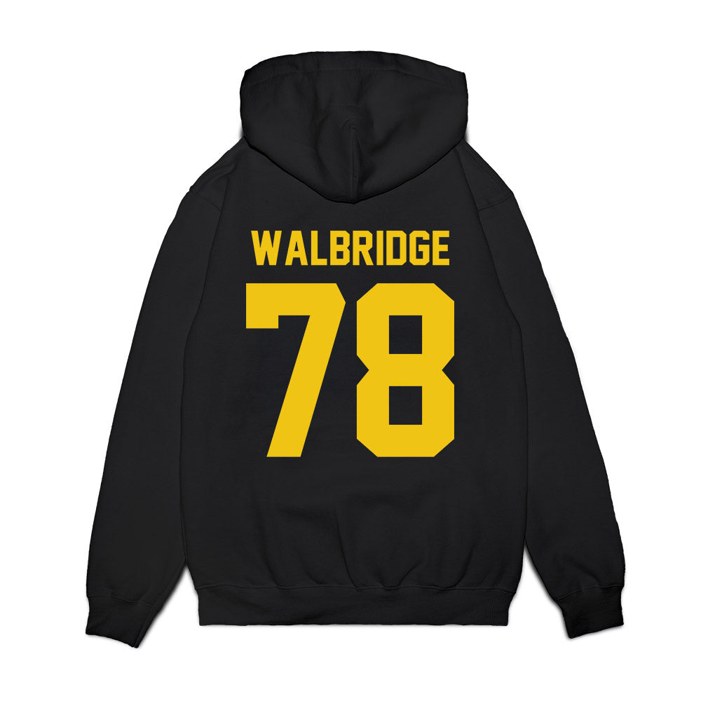 Michigan - NCAA Football : Marky Walbridge - Vintage Helmet Premium Hooded Sweatshirt-1