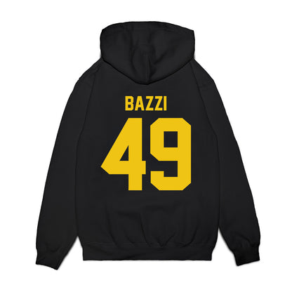 Michigan - NCAA Football : Adam Bazzi - Vintage Helmet Premium Hooded Sweatshirt-1
