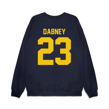 Michigan - NCAA Football : Markel Dabney - Vintage Helmet Premium Crewneck Sweatshirt-1